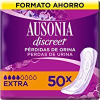 Los mejores  - Ausonia Discreet Compresas Para Pérdidas De Orina Plus Extra Para Vejigas Hiperactivas x 50